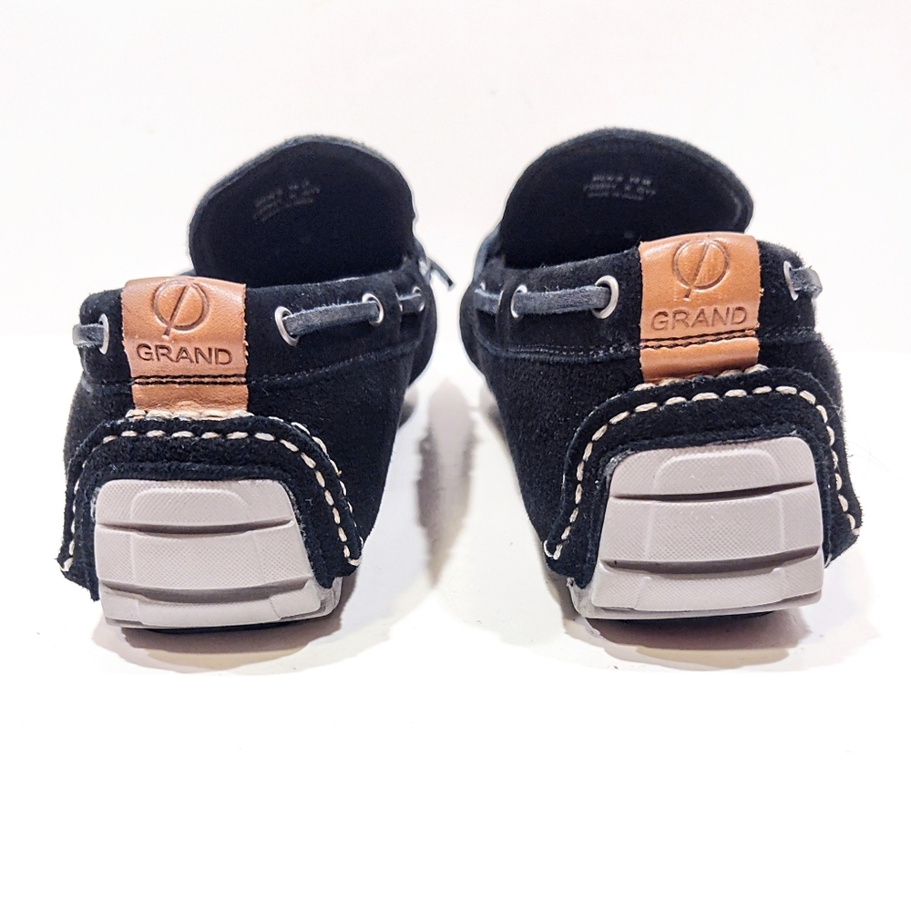 Cole Haan Zerogrand Camp Moc Driver Black Suede Mens 10M Loafers C25991 - Picture 5 of 14